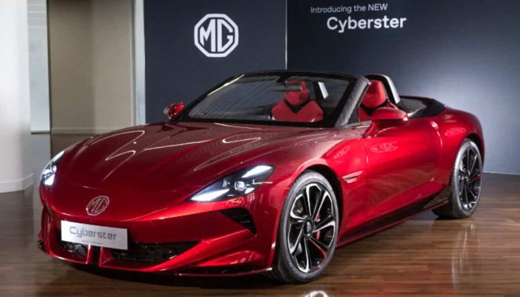 new MG cars coming soon