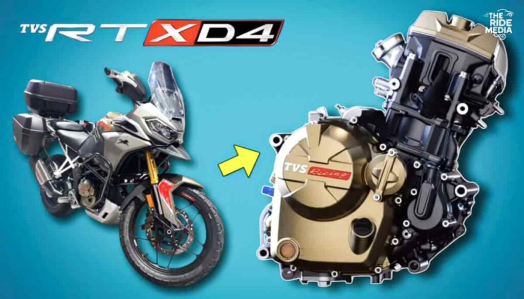 TVS Apache RTX 300 adventure tourer