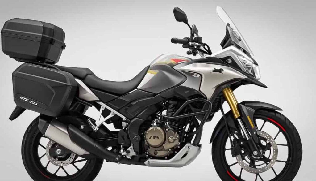 TVS Apache RTX 300 adventure tourer