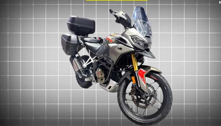 TVS Apache RTX 300 adventure tourer