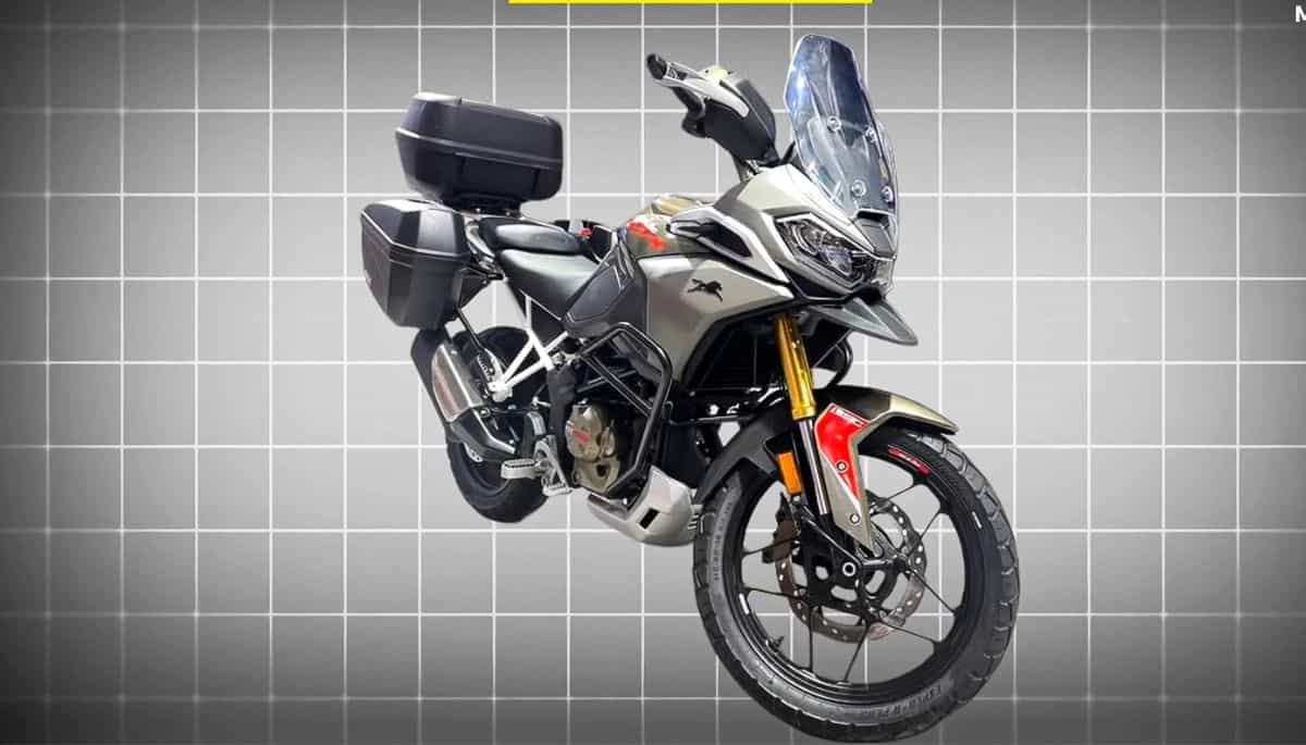 TVS Apache RTX 300 adventure tourer